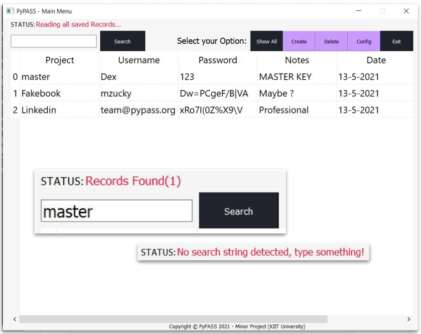 PyPASS Password Manager
